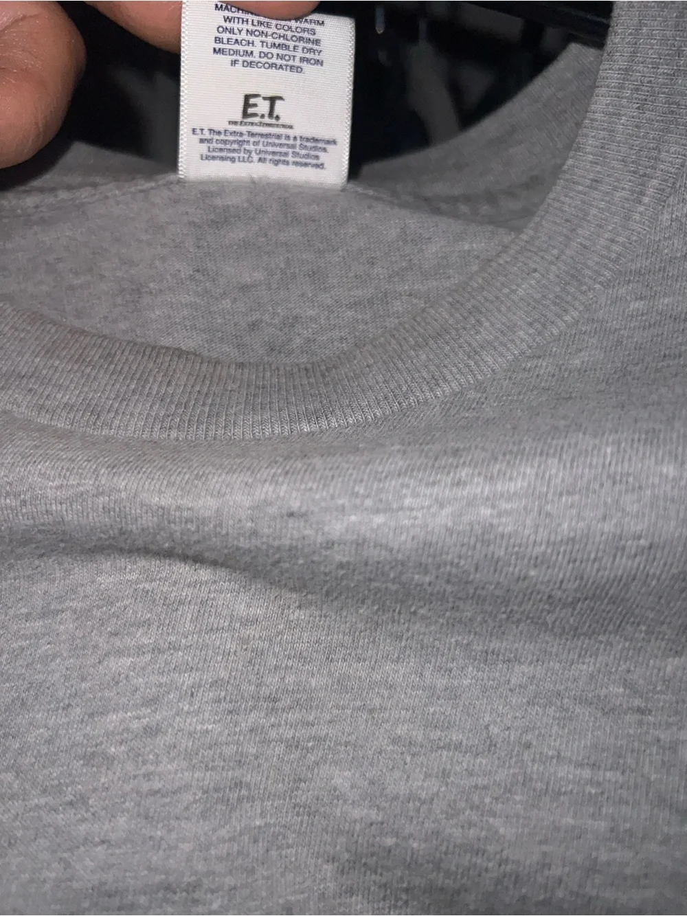 Supreme E.T the Extra-Terrestrial Tee FW15 Grey Medium